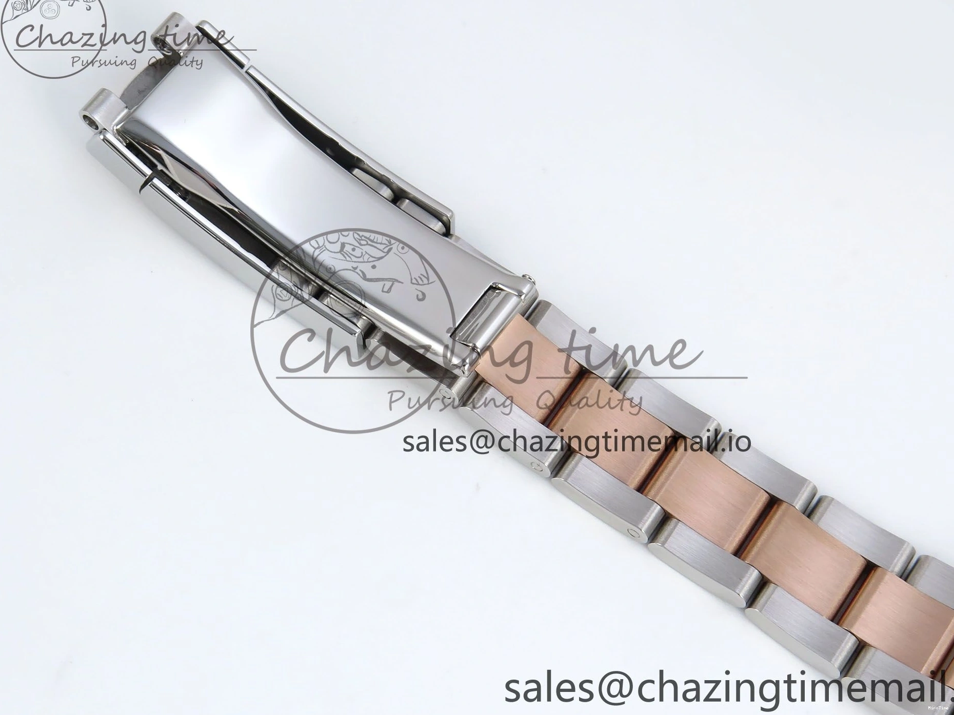 MiroTime 0218 DateJust 31 278271 ARF 1:1 Best Edition 904L Steel Purple Roman Diamonds Dial on SS RG Oyster Bracelet ETA TechFriendly 523